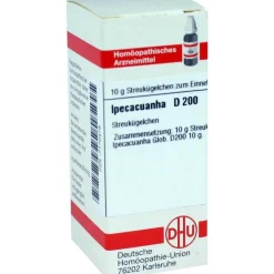 DHU Ipecacuanha D 200 Globuli, 10 g