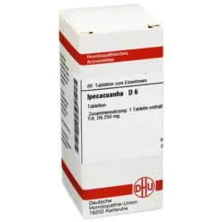 DHU Ipecacuanha D 6 Tabletten, 80 St