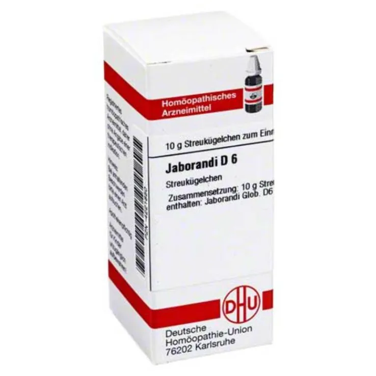 DHU Jaborandi D 6 Globuli, 10 g