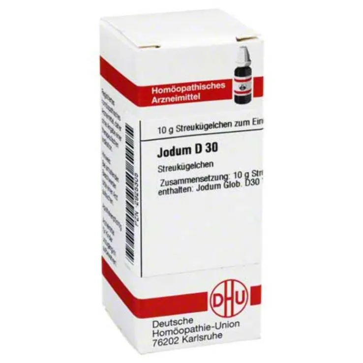 DHU Jodum D 30 Globuli, 10 g