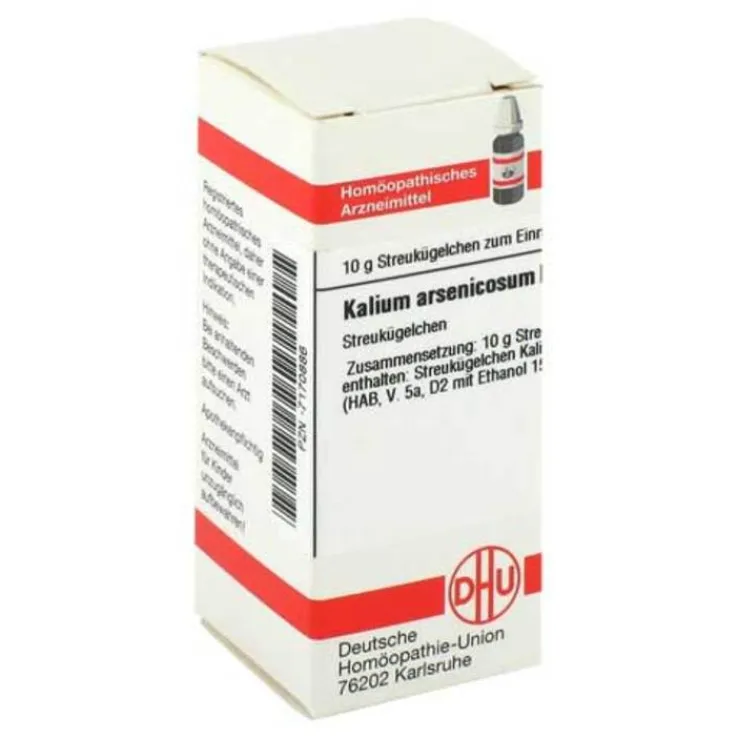 DHU Kalium arsenicosum D 6 Globuli, 10 g