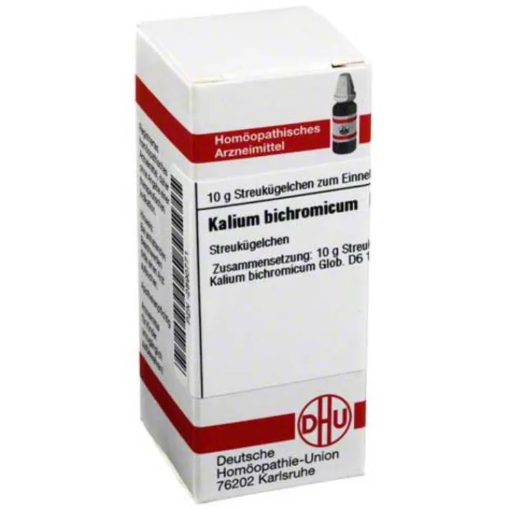 DHU Kalium bichromicum D 6 Globuli, 10 g