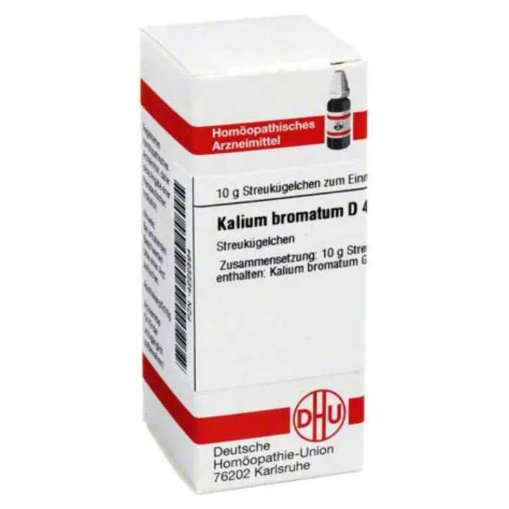 DHU Kalium bromatum D 4 Globuli, 10 g