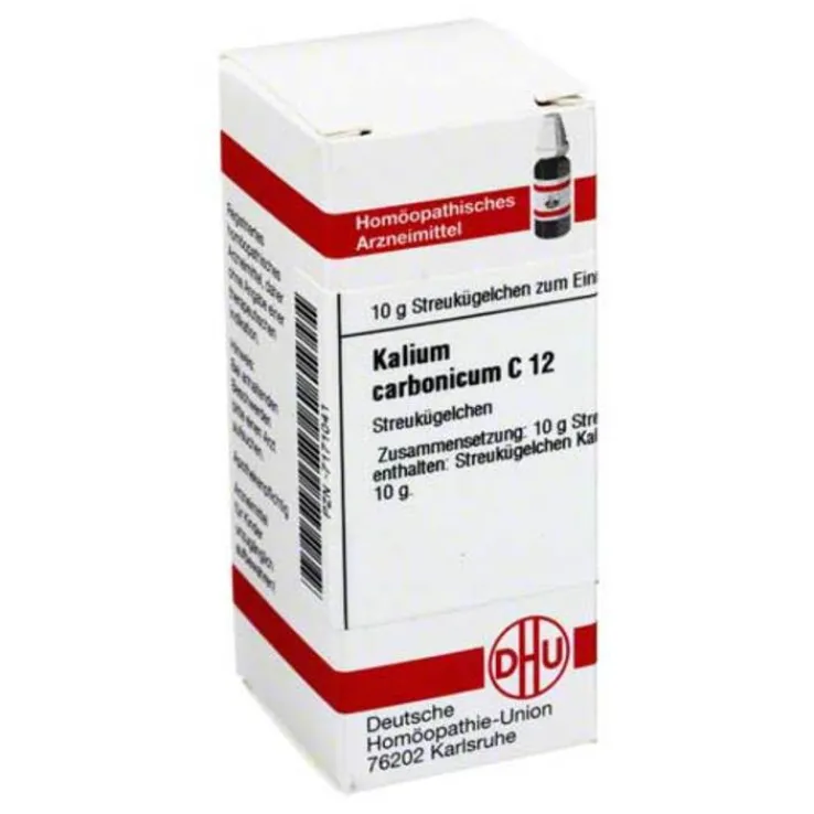 DHU Kalium carbonicum C 12 Globuli, 10 g