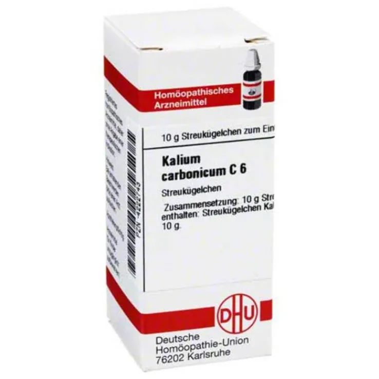 DHU Kalium carbonicum C 6 Globuli, 10 g