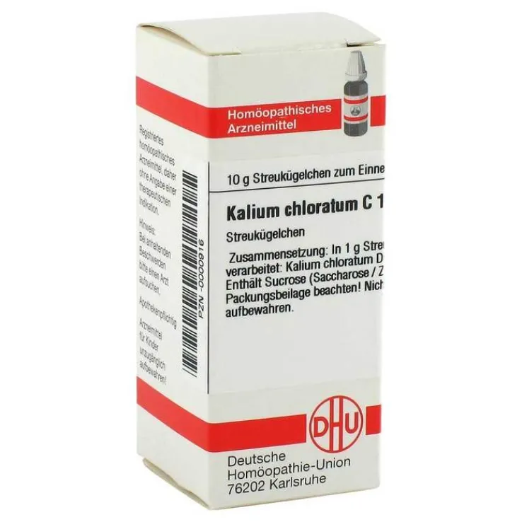 DHU Kalium chloratum C 12 Globuli, 10 g