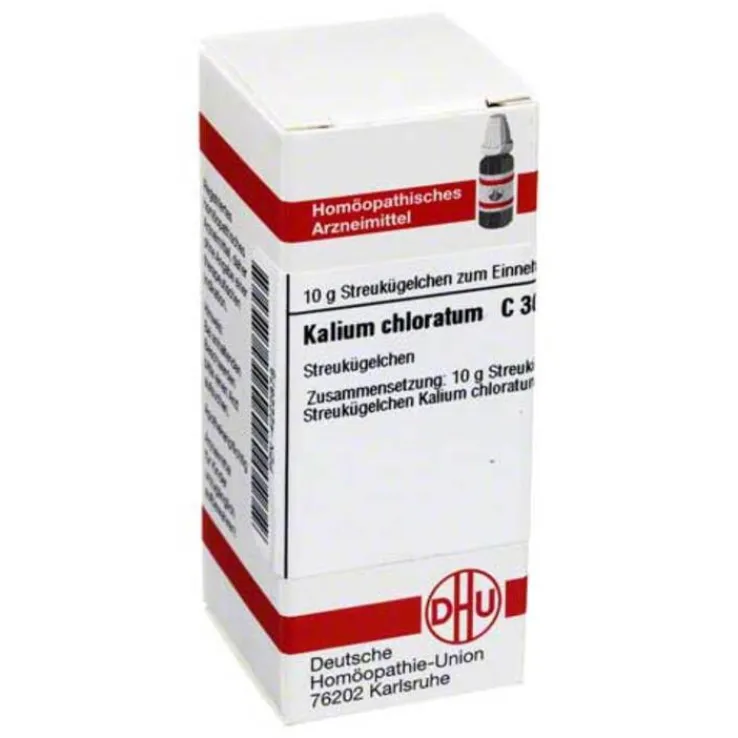 DHU Kalium chloratum C 30 Globuli, 10 g