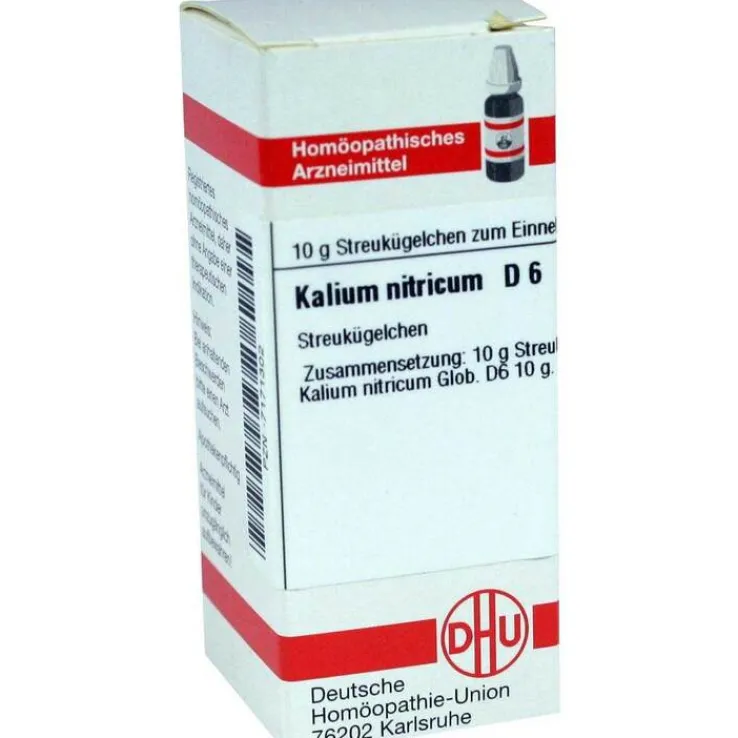 DHU Kalium nitricum D 6 Globuli, 10 g