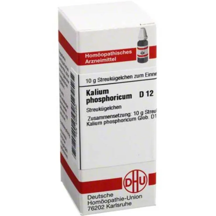 DHU Kalium phosphoricum D 12 Globuli, 10 g
