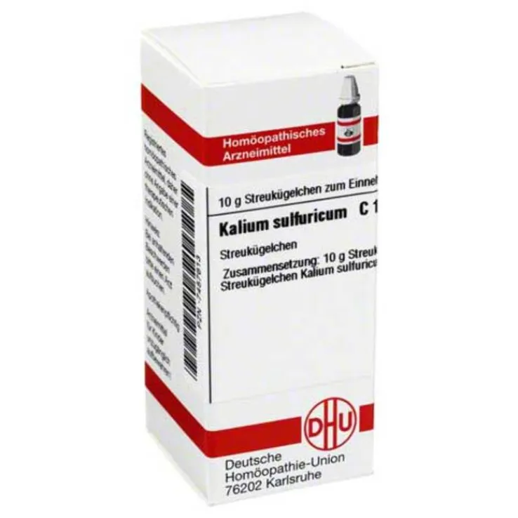 DHU Kalium sulfuricum C 12 Globuli, 10 g