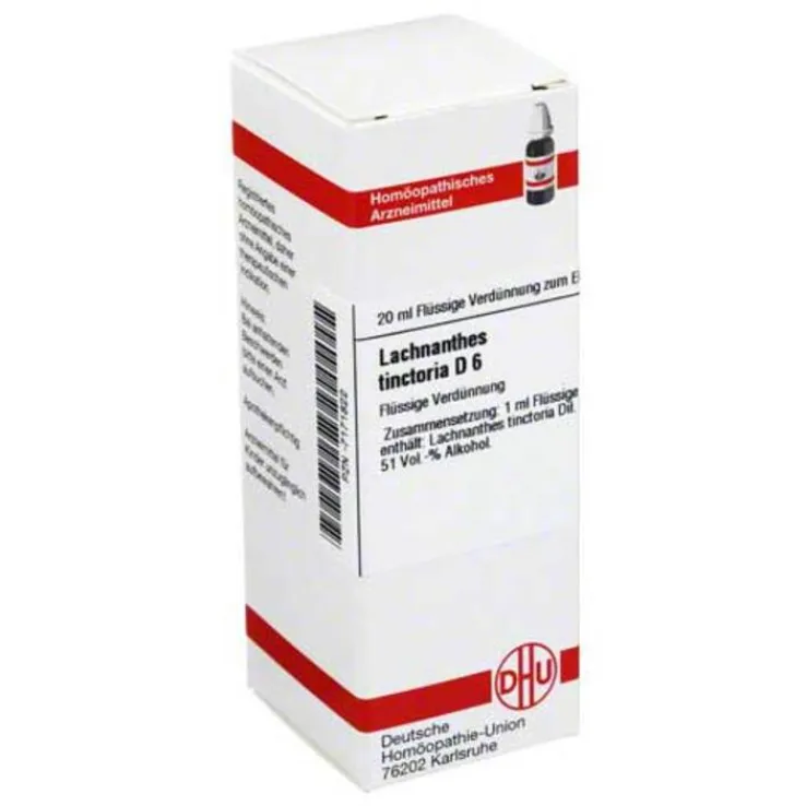 DHU Lachnanthes tinctoria D 6 Dilution, 20 ml