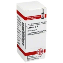 DHU Ledum C 6 Globuli, 10 g