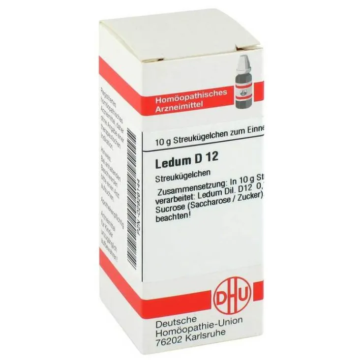 DHU Ledum D 12 Globuli, 10 g