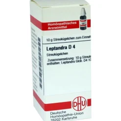 DHU Leptandra D 4 Globuli, 10 g