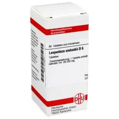 DHU Lespedeza sieboldii D 6 Tabletten, 80 St