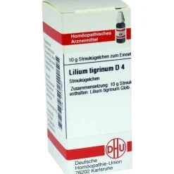 DHU Lilium tigrinum D 4 Globuli, 10 g