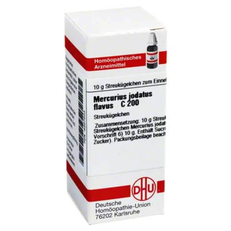 DHU Mercurius jodatus flavus C 20, 10 g