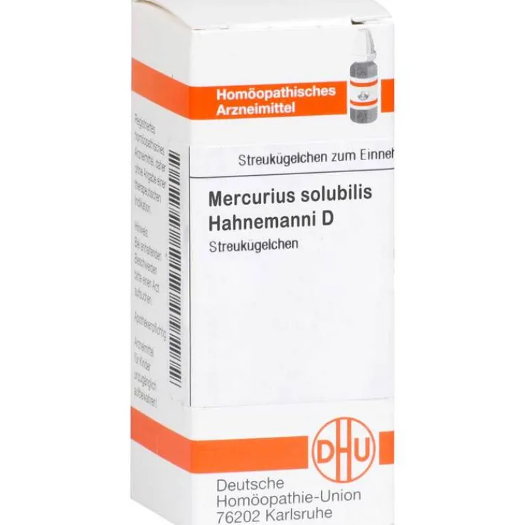 DHU Mercurius solubilis D 1000 Globuli, 10 g