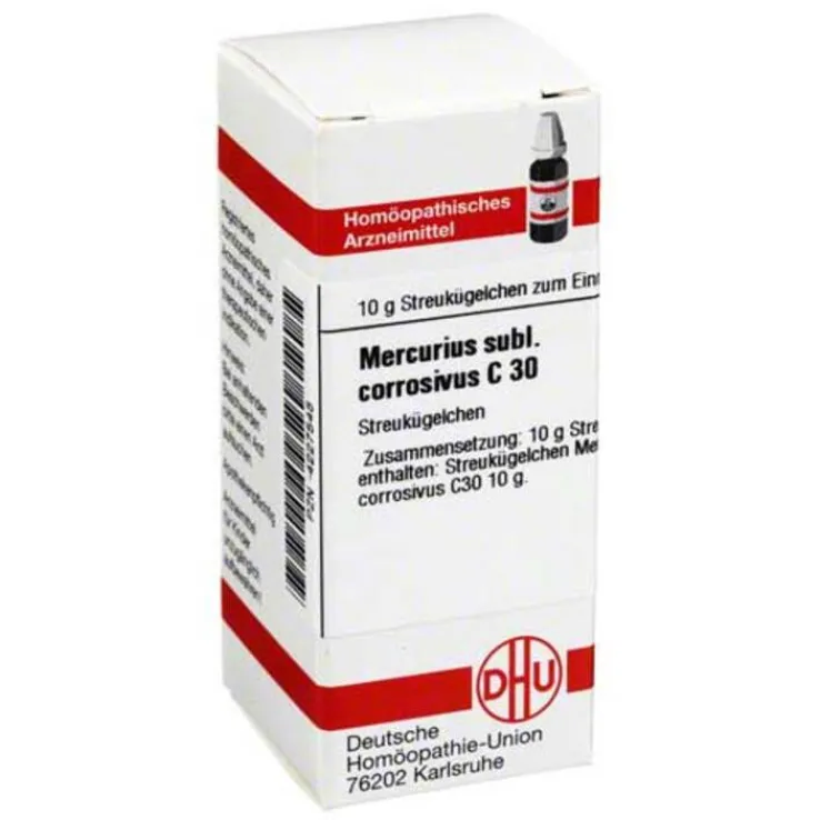 DHU Mercurius sublimatus corrosivus C 30 G, 10 g