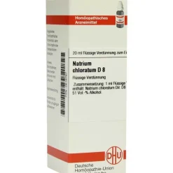 DHU Natrium chloratum D 8 Dilution, 20 ml