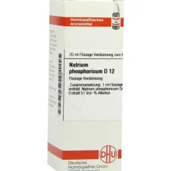 DHU Natrium phosphoricum D 12 Dilution, 20 ml