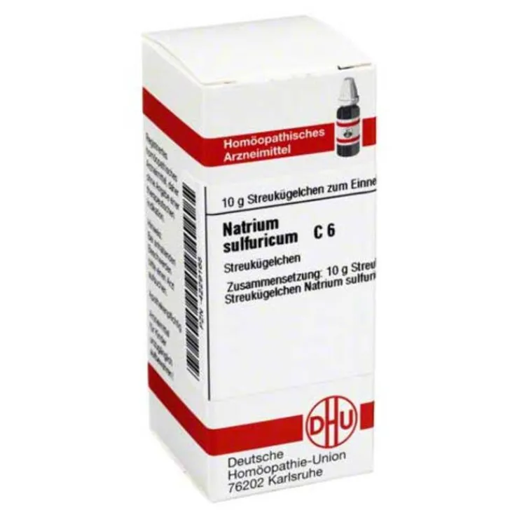 DHU Natrium sulfuricum C 6 Globuli, 10 g