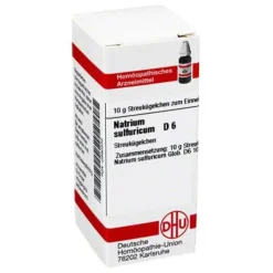 DHU Natrium sulfuricum D 6 Globuli, 10 g
