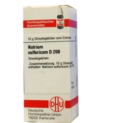 DHU Natrium sulfuricum D 200 Globuli, 10 g