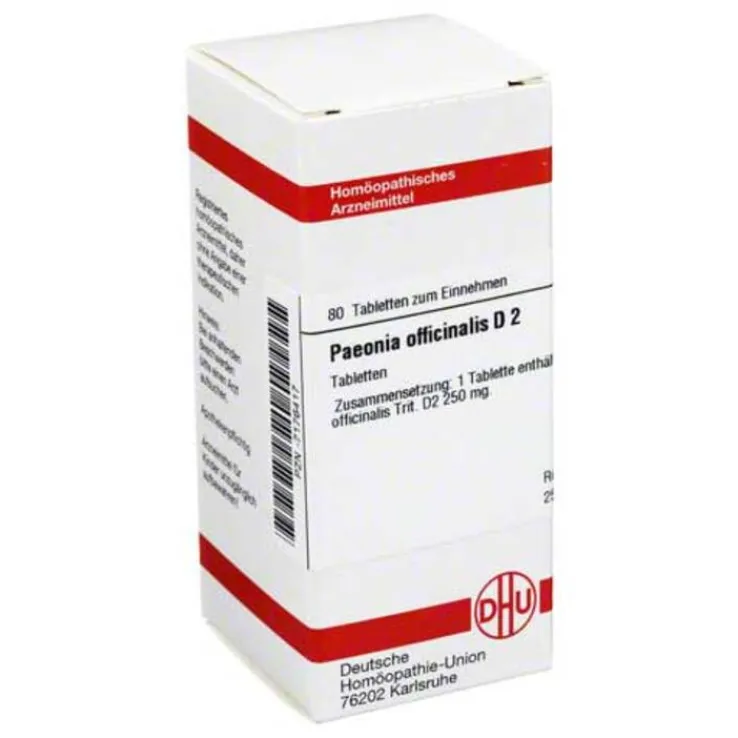 DHU Paeonia officinalis D 2 Tabletten, 80 St