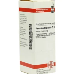 DHU Paeonia officinalis D 3 Dilution, 20 ml