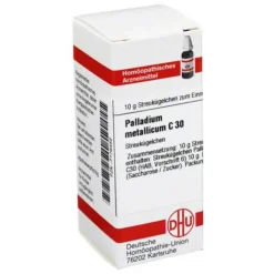 DHU Palladium metallicum C 30 Gl, 10 g