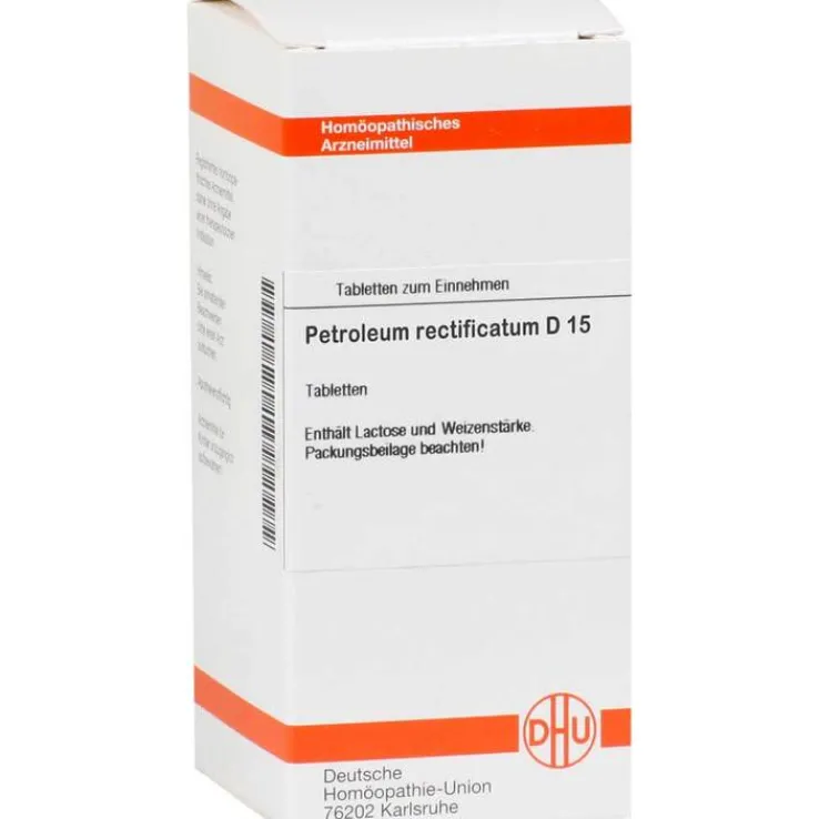 DHU Petroleum rectificatum D 15 Tabletten, 80 St
