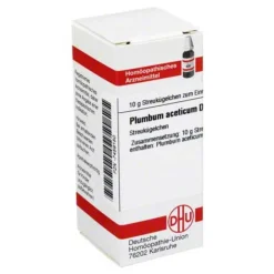 DHU Plumbum aceticum D 12 Globuli, 10 g
