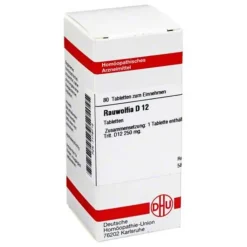 DHU Rauwolfia D 12 Tabletten, 80 St