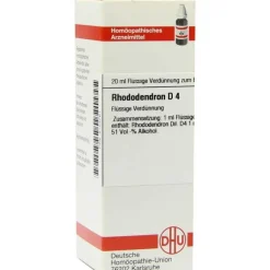 DHU Rhododendron D 4 Dilution, 20 ml