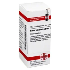 DHU Rhus toxicodendron D 200 Globuli, 10 g