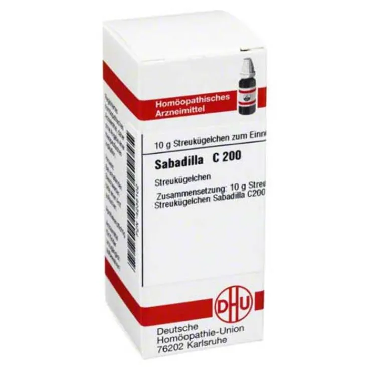 DHU Sabadilla C 200 Globuli, 10 g