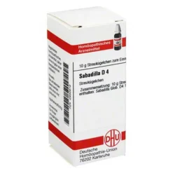 DHU Sabadilla D 4 Globuli, 10 g