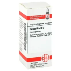 DHU Sabadilla D 6 Globuli, 10 g