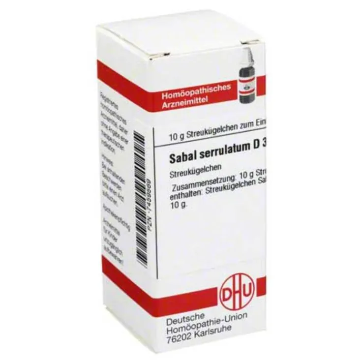 DHU Sabal serrulata D 30 Globuli, 10 g