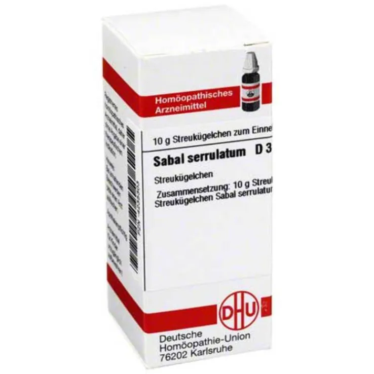 DHU Sabal serrulata D 3 Globuli, 10 g