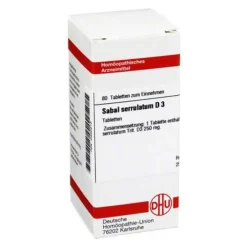 DHU Sabal serrulata D 3 Tabletten, 80 St