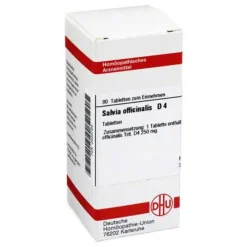 DHU Salvia officinalis D 4 Tabletten, 80 St