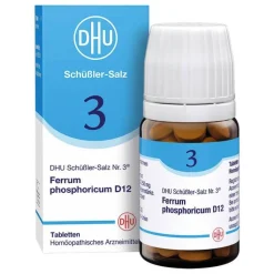 DHU Schüßler-Salz Nr. 3 Ferrum phosphoricum D12 Tabletten, 80 St