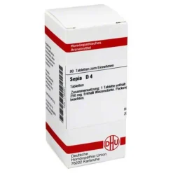 DHU Sepia D 4 Tabletten, 80 St