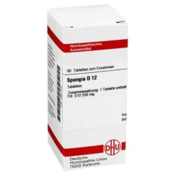 DHU Spongia D 12 Tabletten, 80 St