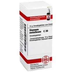 DHU Stannum metallicum C 30 Globuli, 10 g