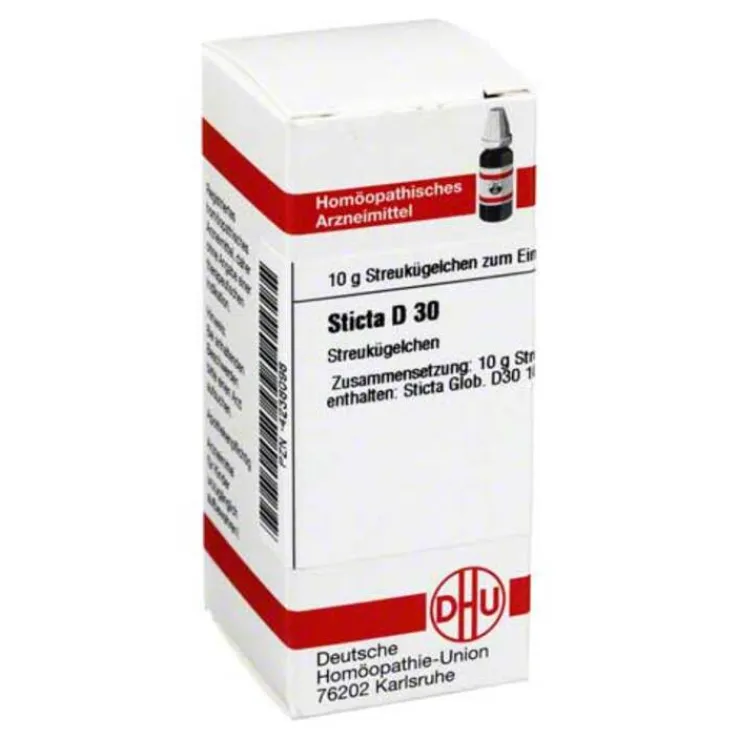 DHU Sticta D 30 Globuli, 10 g