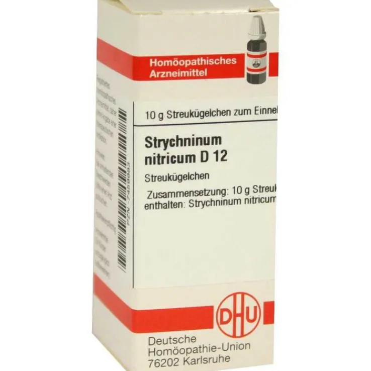 DHU Strychninum nitricum D 12 Globuli, 10 g