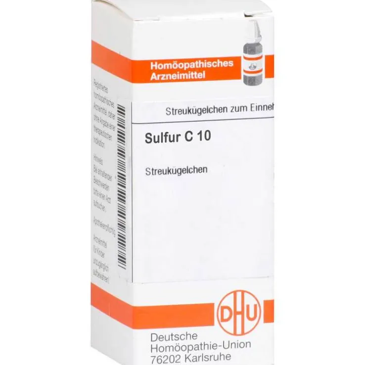 DHU Sulfur C 10 Globuli, 10 g